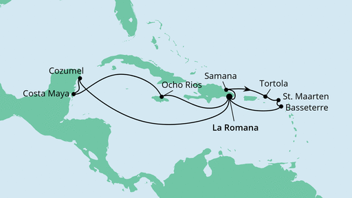 Reiseroute Reiseroute