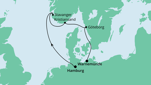 Reiseroute Reiseroute