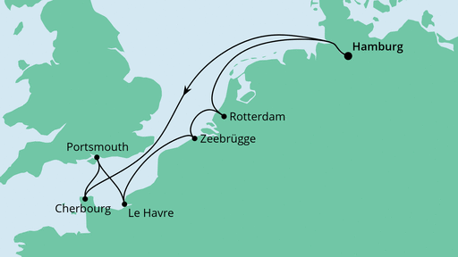 Reiseroute Reiseroute