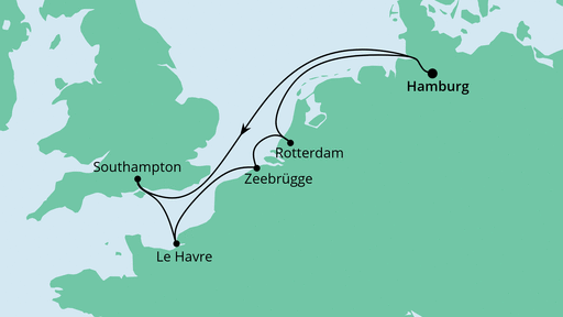 Reiseroute Reiseroute