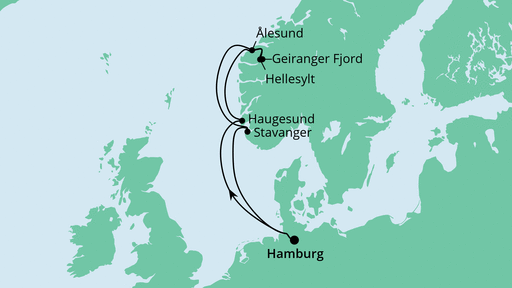 Reiseroute Reiseroute