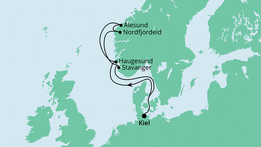 Reiseroute Reiseroute