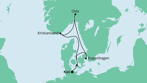 Reiseroute Reiseroute