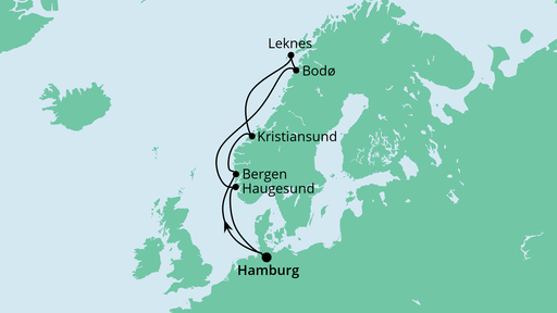 Reiseroute Reiseroute