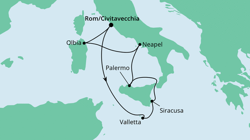 Reiseroute Reiseroute