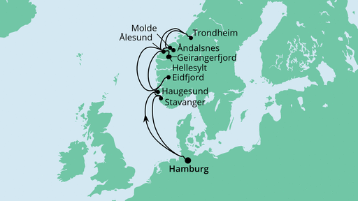 Reiseroute Reiseroute