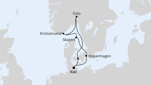 Reiseroute Reiseroute
