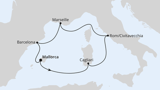 Reiseroute Reiseroute