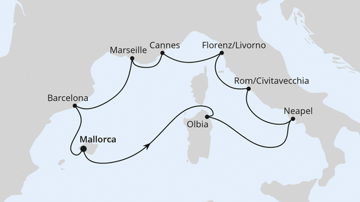 Reiseroute Reiseroute