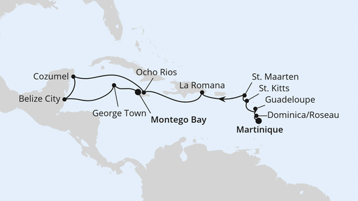 Reiseroute Reiseroute