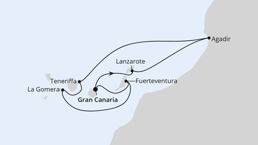 Reiseroute Reiseroute