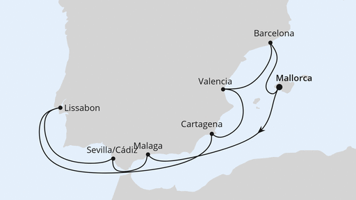 Reiseroute Reiseroute