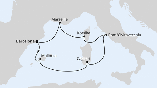 Reiseroute Reiseroute