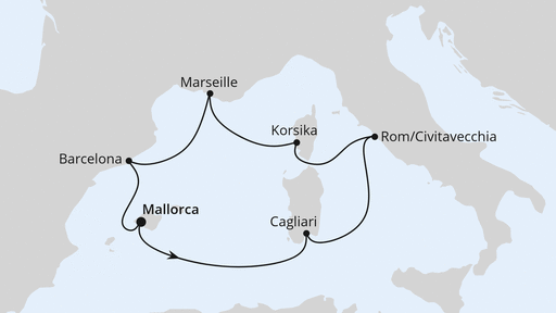 Reiseroute Reiseroute