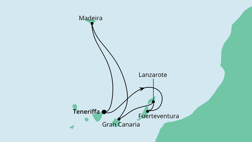 Reiseroute Reiseroute