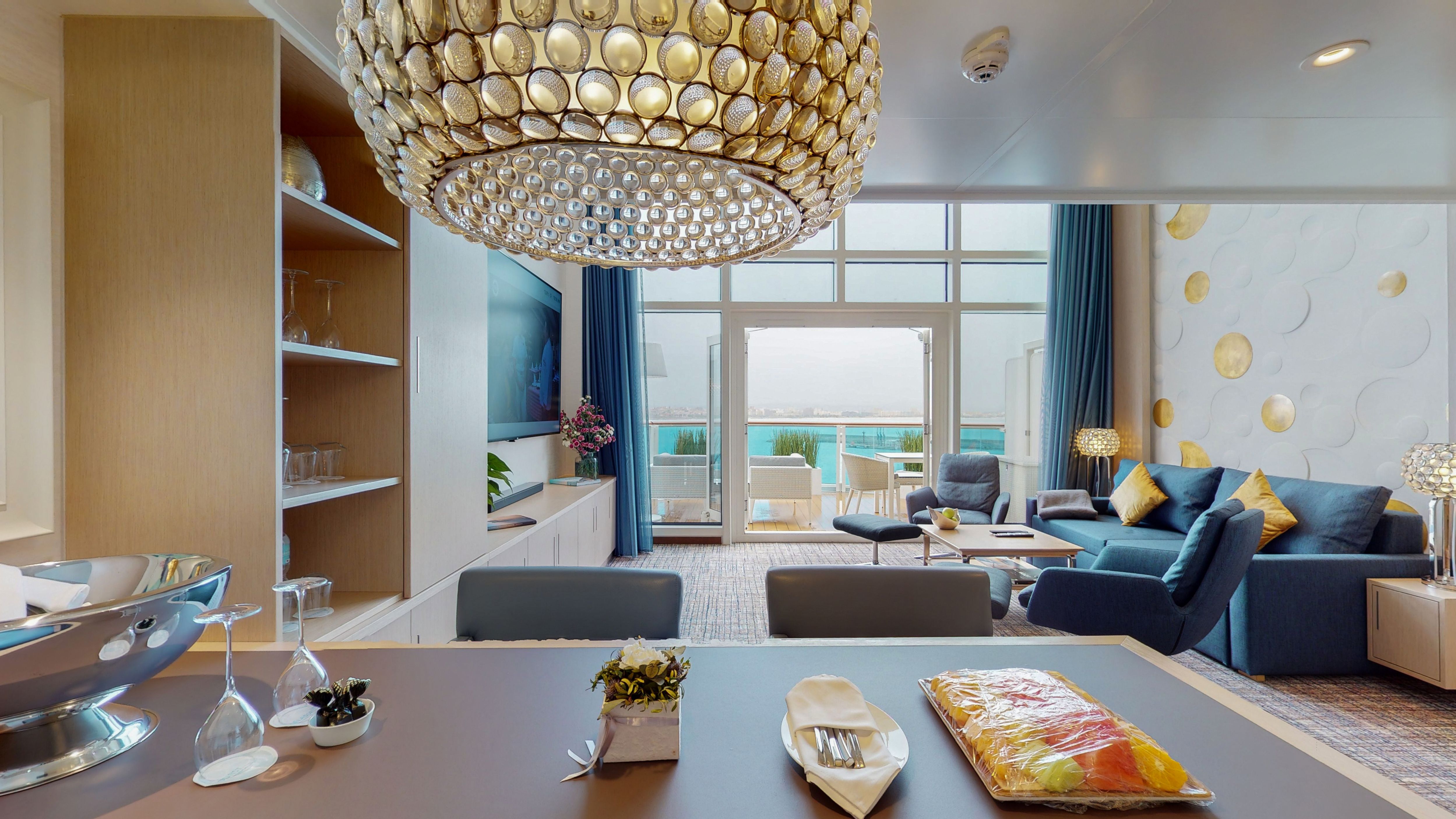 Innenraum Penthouse Suite 