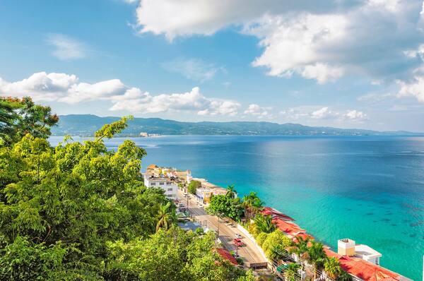 Montego Bay auf Jamaika Seereise nach Jamaika
