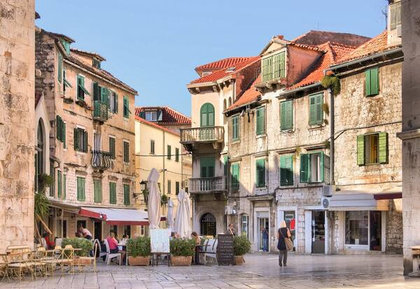 Altstadt in Split Kroatienkreuzfahrt Split