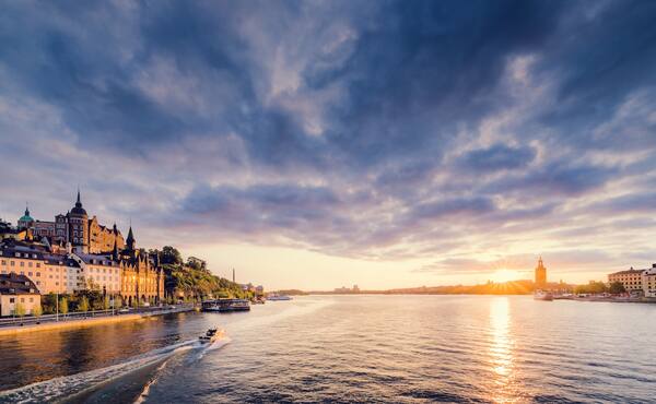 Stockholm in der Abendsonne Stockholm in der Abendsonne