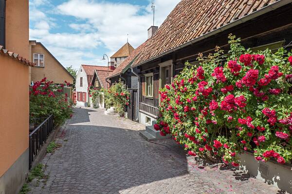 Innenstadt von Visby Innenstadt von Visby