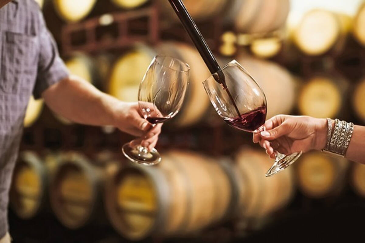 Weinverkostung in Rioja  auf einer Kreuzfahrt mit AIDA