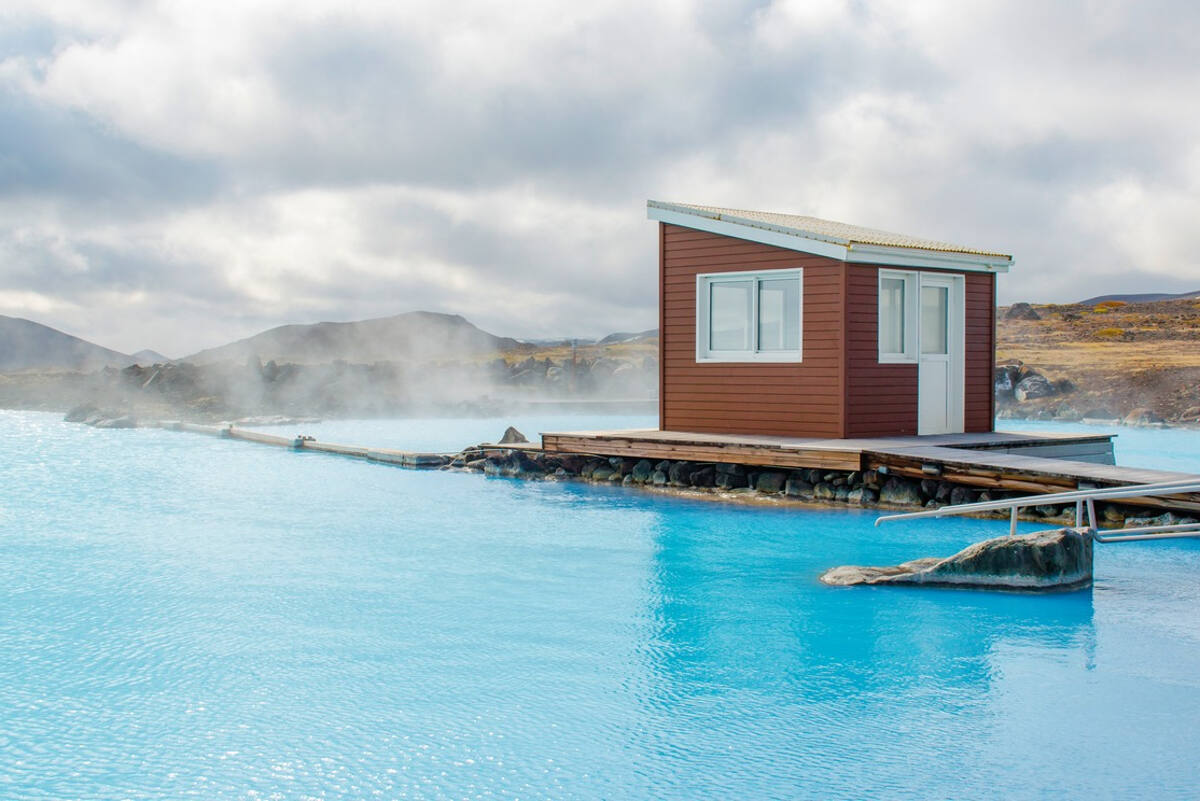 Mývatn Naturbad bei Akureyri