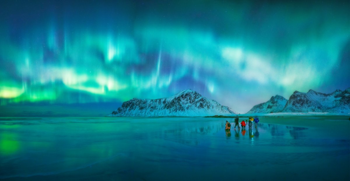 Nordlichter sind immer ein Highlight