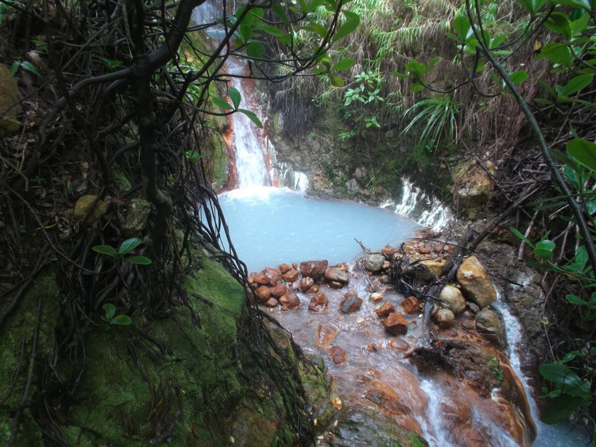 Boiling Lake auf Guadeloupe - Karibik Kreuzfahrt mit AIDA