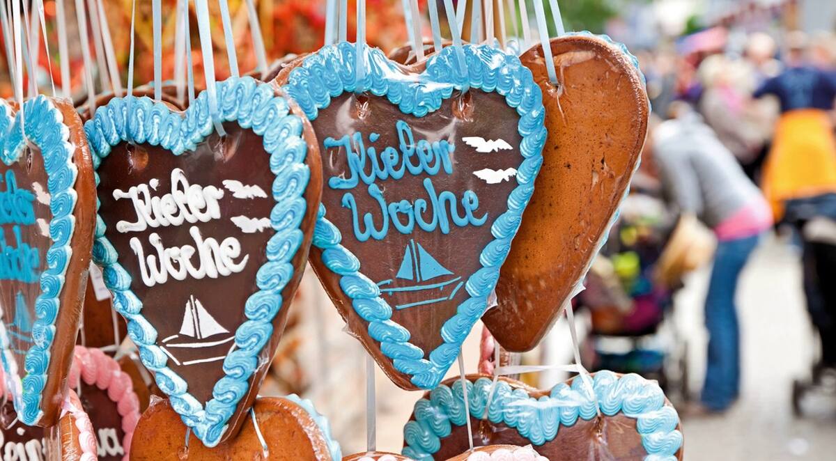 größtes Segelsportereignisse der Welt: die Kieler Woche