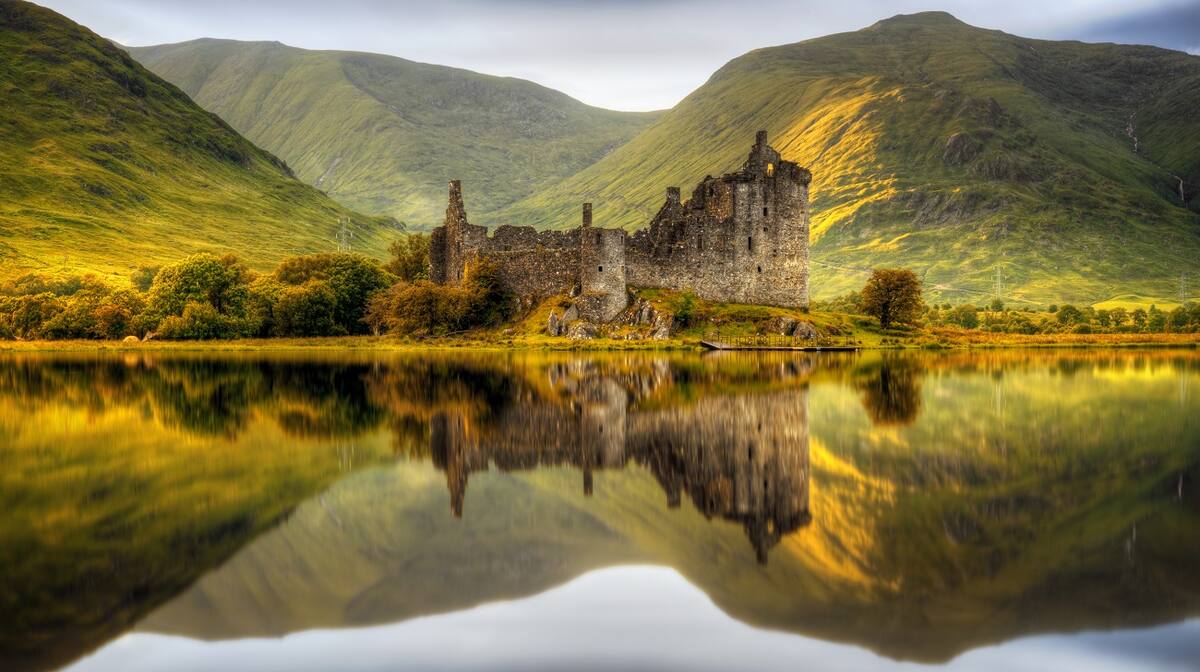Kilchurn Castle in Schottland