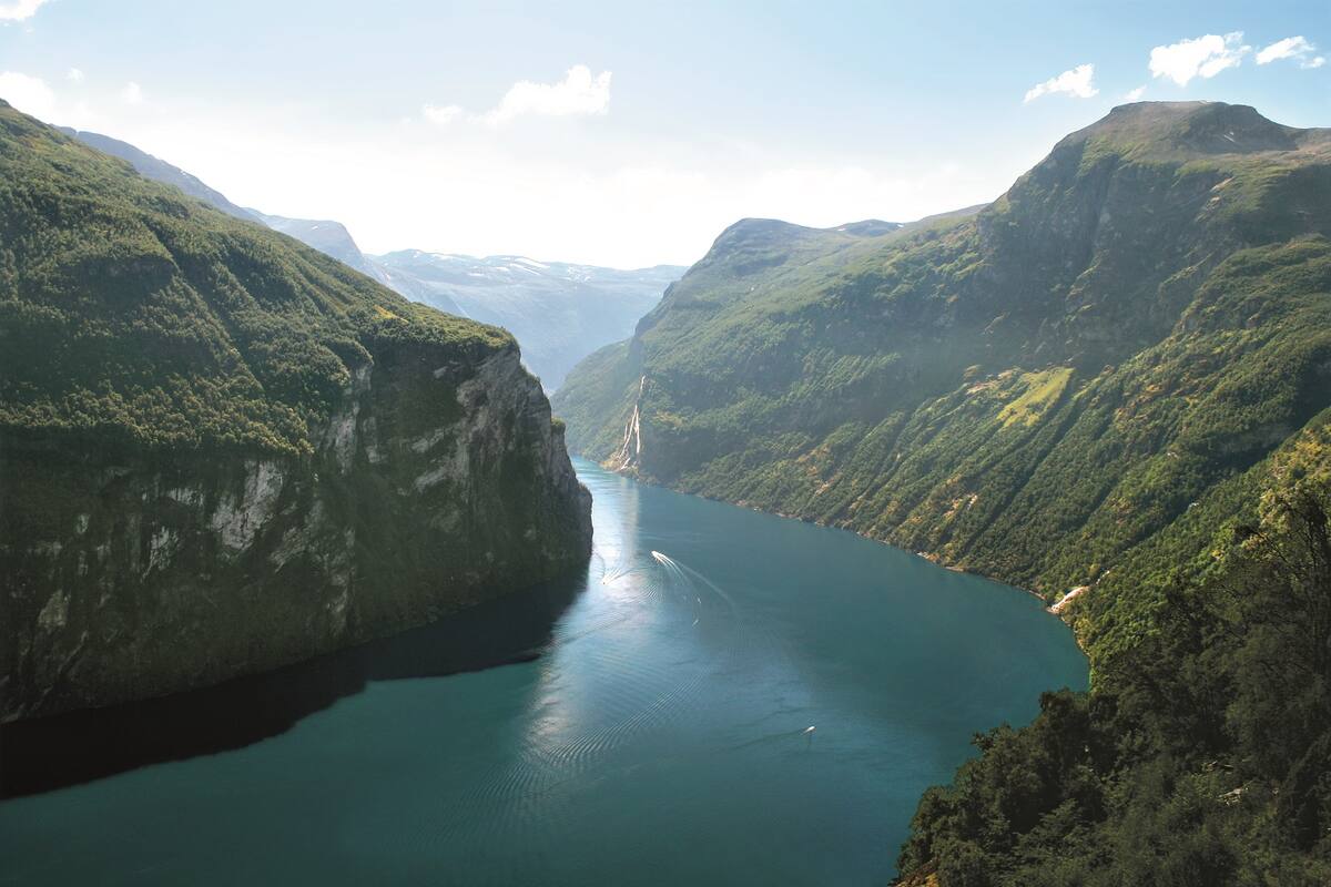  norwegischen Fjorden 