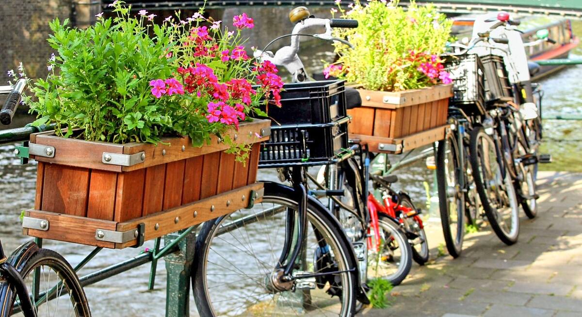 Fahrräder in Amsterdam