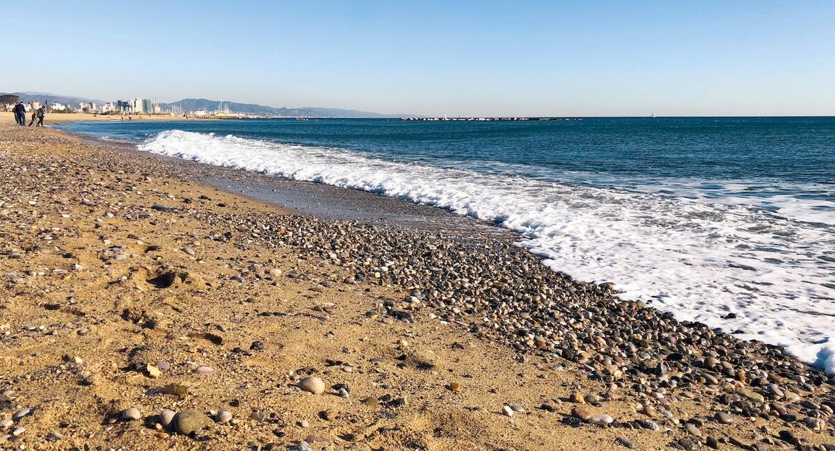 Kreuzfahrt Barcelona Strand