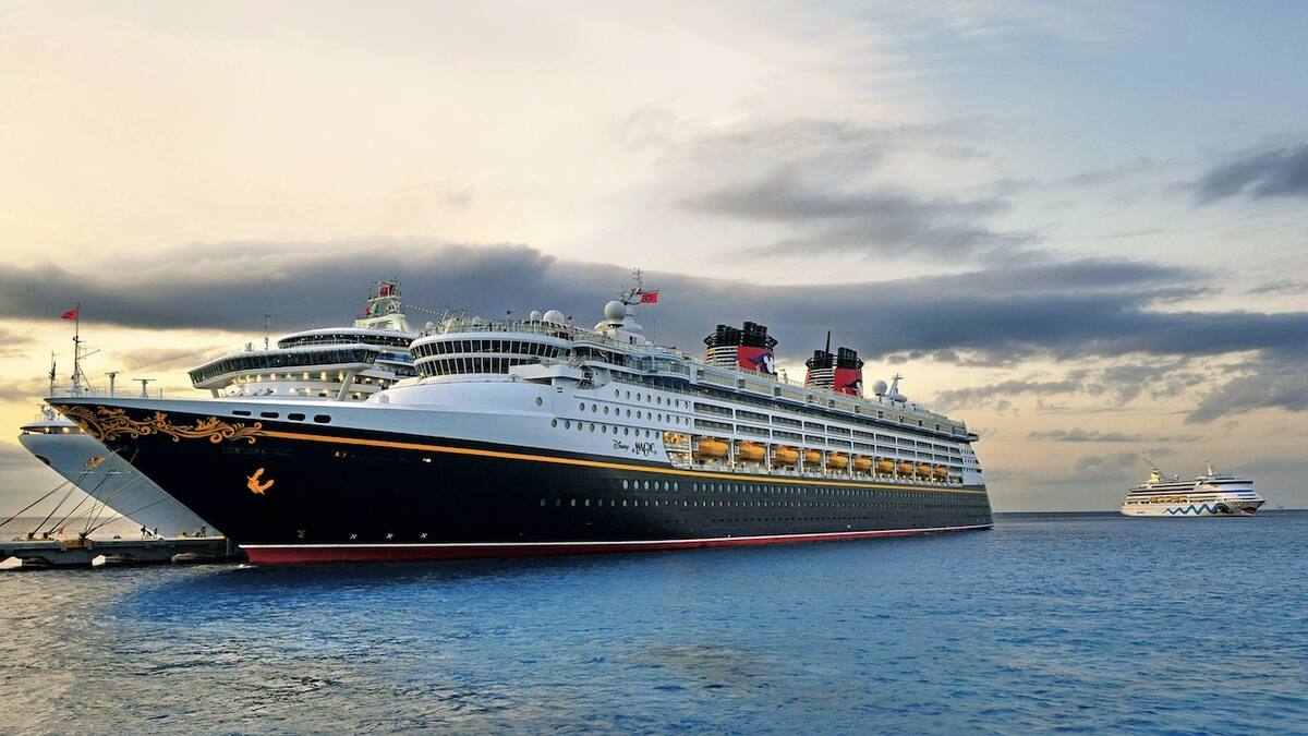 Kreuzfahrtschiffe im Hafen von Cozumel