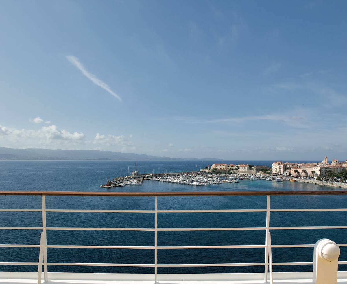 Korsika Kreuzfahrt Hafen