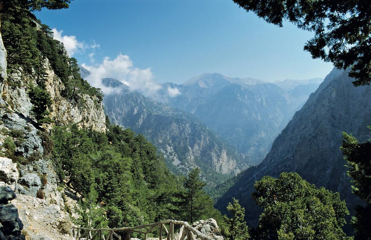 Kreta Samaria Schlucht