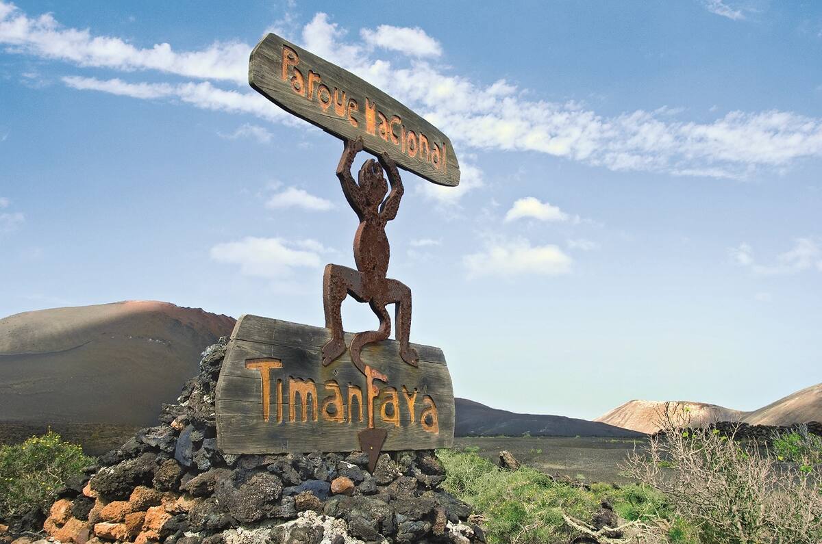 Eingang zum Nationalpark Timanfaya