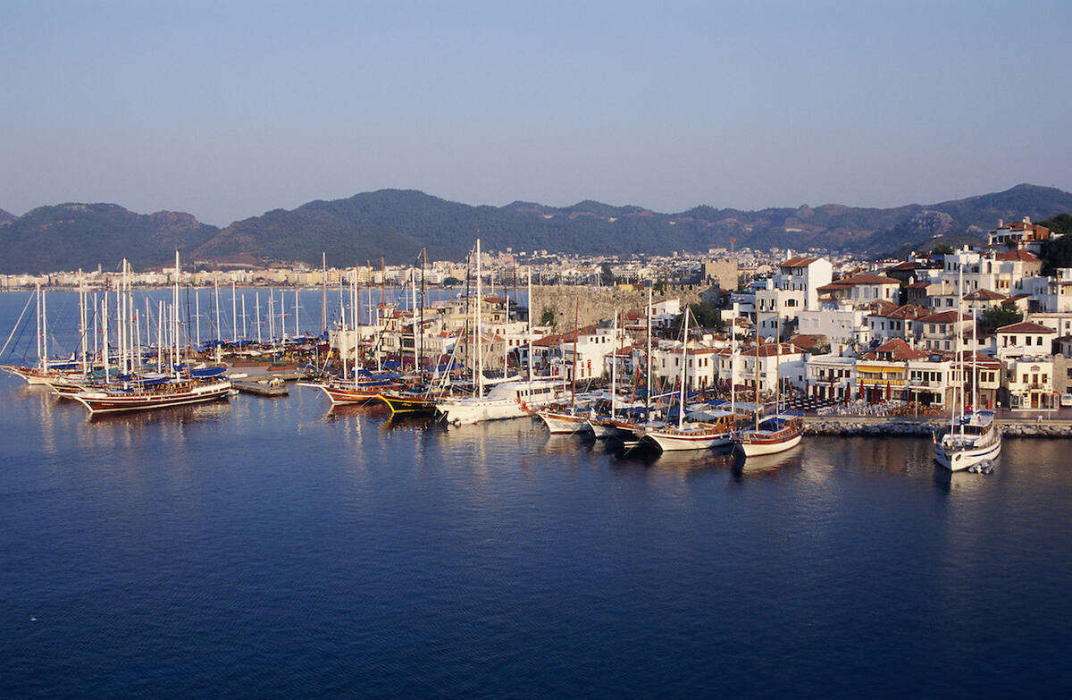 Kreuzfahrthafen von Marmaris Türkei
