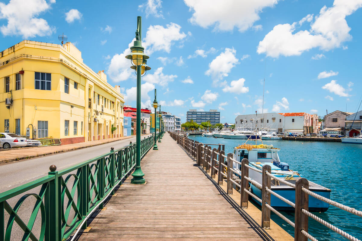 Hafenpromenade in Bridgetown