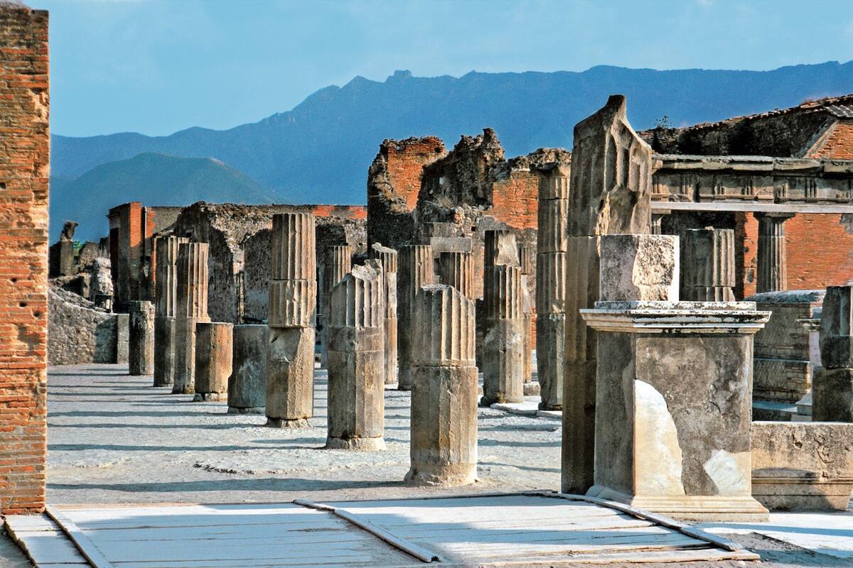 UNESCO-Welterbestätte Pompeji Kreuzfahrt nach Neapel