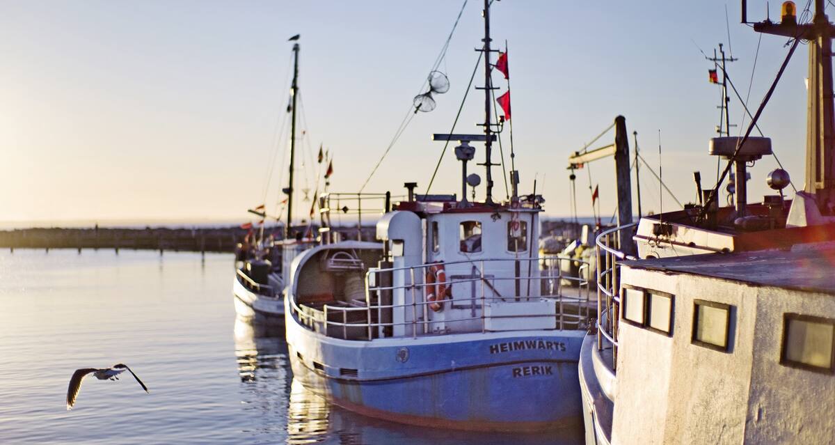 Fischkutter in der Ostsee