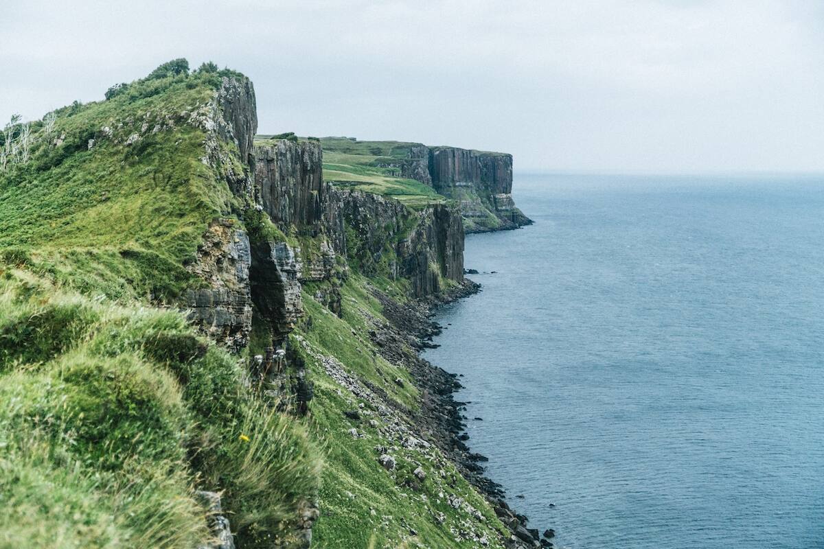 Steilküste von Schottland