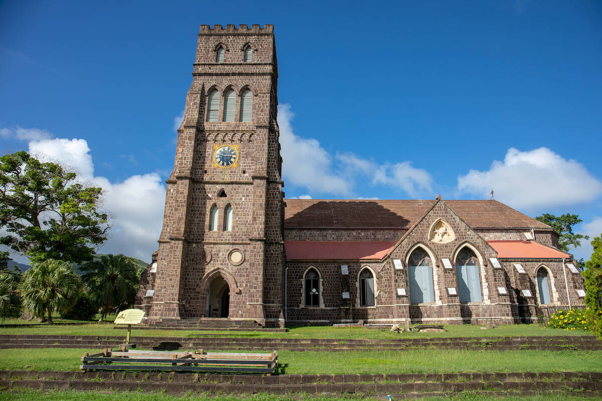St. George's Church in St. Kitts