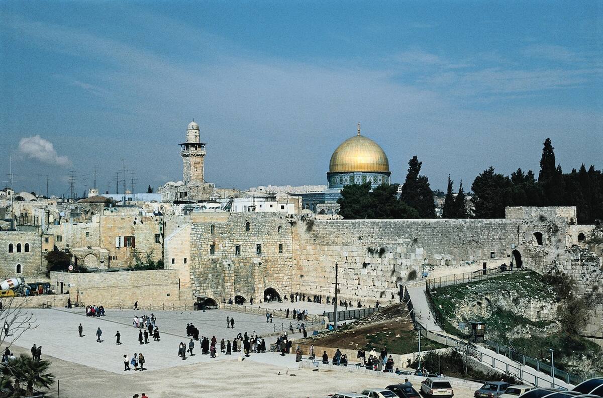 Felsendom mit Klagemauer