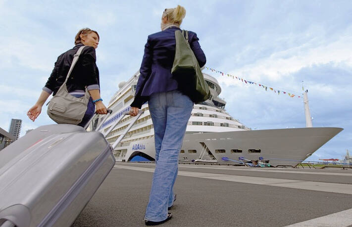 Mit dem Zug zum Hafen