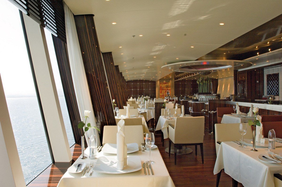 Rossini Gourmet-Restaurant auf AIDA Kreuzfahrtschiffen