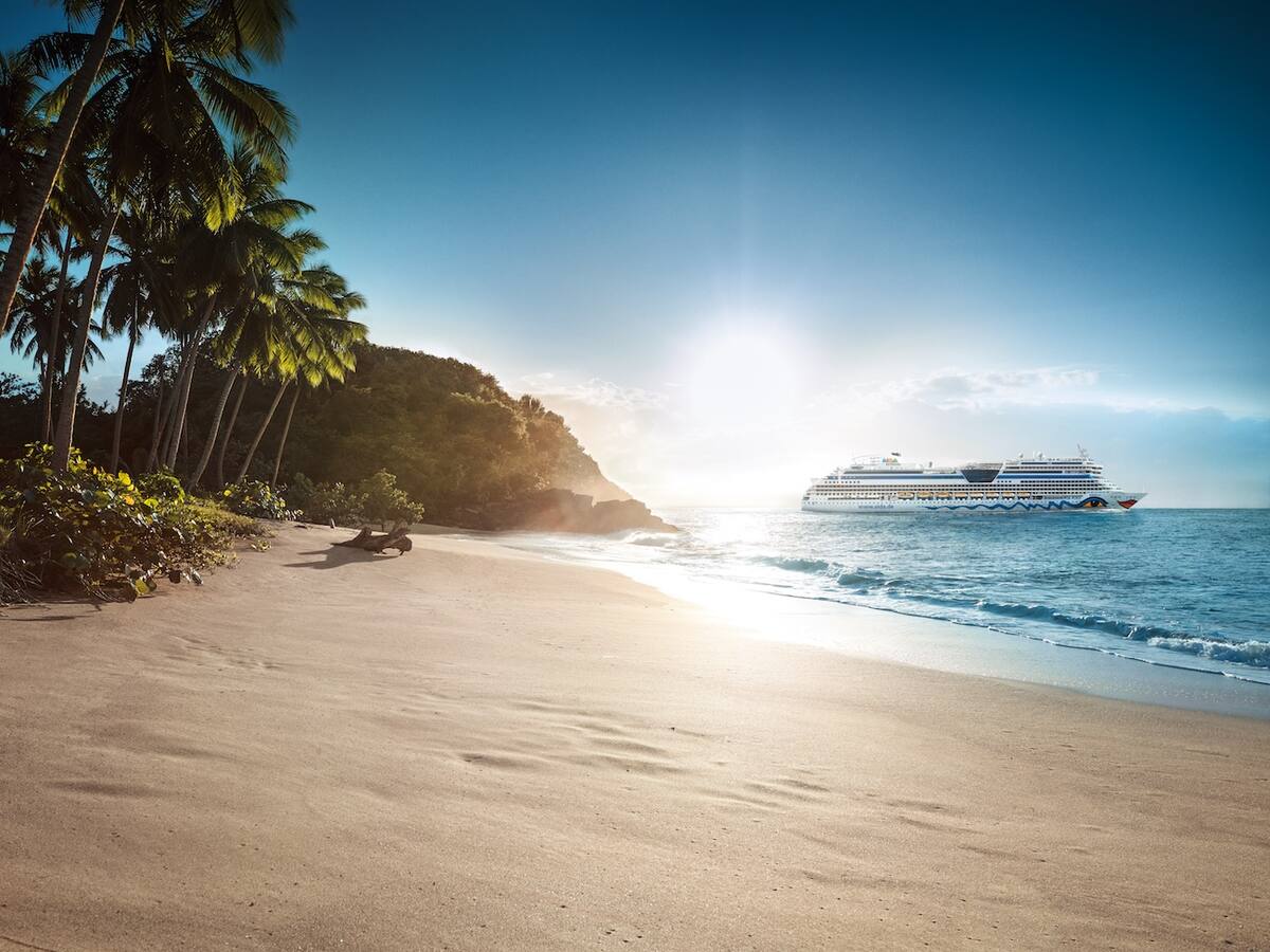 AIDA Schiff in der Karibik