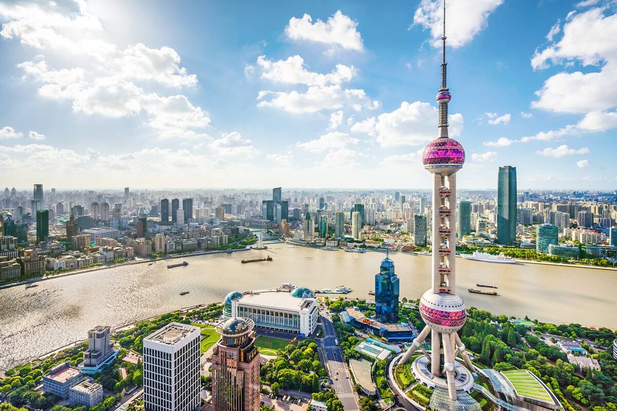 China Kreuzfahrt Hafen Shanghai