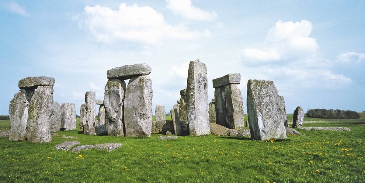 Mystische Steinkreis aus der Frühzeit,