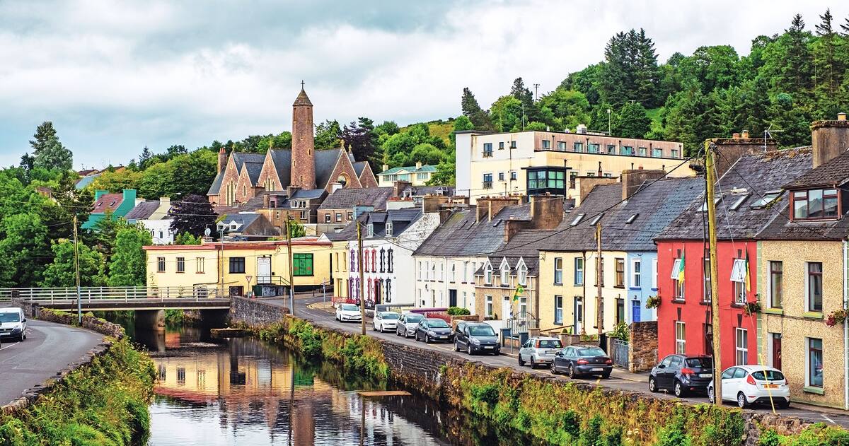 Irisches Dorf Donegal